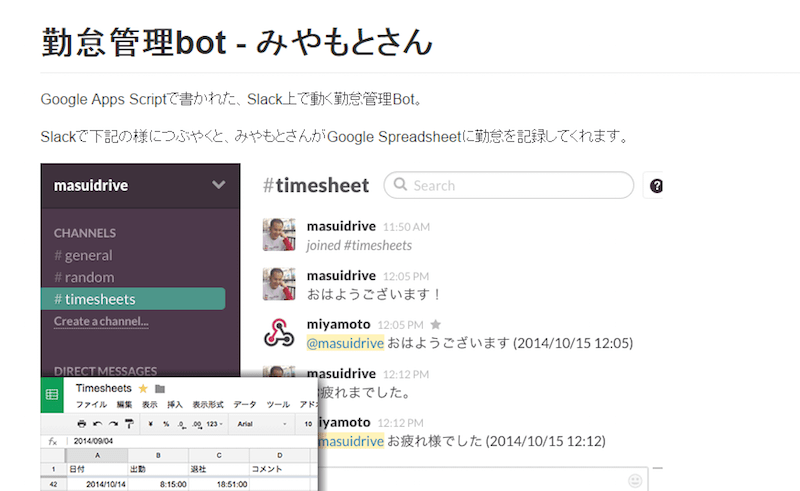 Slackのおすすめ人気アプリ（bot）：miyamoto