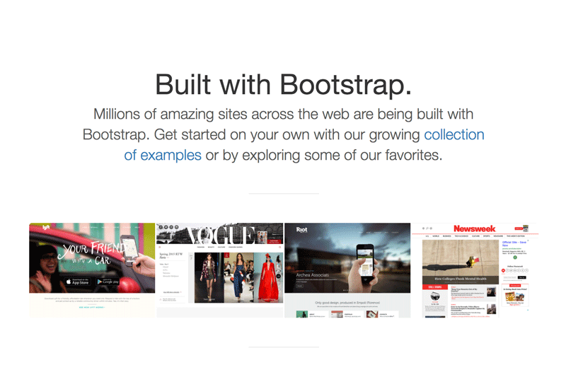 Bootstrapでweb初心者でも簡単におしゃれなwebサイトが作れる